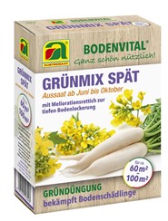 Grünmix Spät:   BODENVERBESSERUNG - HUMUSBILDUNG - NEMATODENBEKÄMPFUNG - BIOFUMIGATION   G