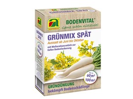 Grünmix Spät:   BODENVERBESSERUNG - HUMUSBILDUNG - NEMATODENBEKÄMPFUNG - BIOFUMIGATION   G