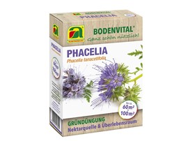 Phacelia - Bienenfreund:   BODENVERBESSERUNG - HUMUSBILDUNG - NAHRUNGSQUELLE - SCHUTZ VOR EROSION   P